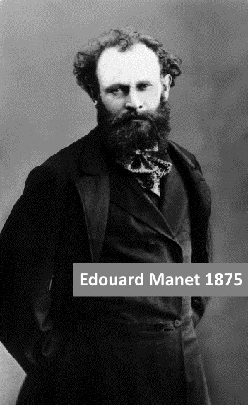 Edouard Manet portrait circa 1875